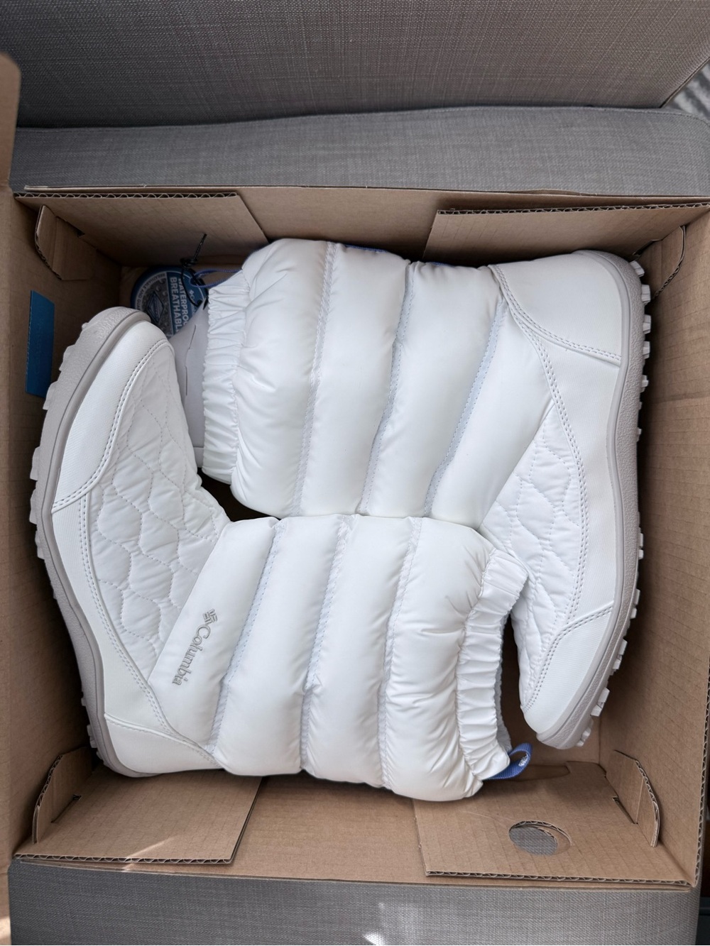 Columbia Women’s Minx Slip IV Winter Boots – White – Size 9 – New in Box - Picture 4 of 6